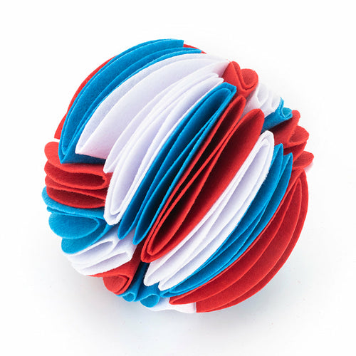 Foldable Dog Snuffle Ball Dog Training Toys Increase IQ