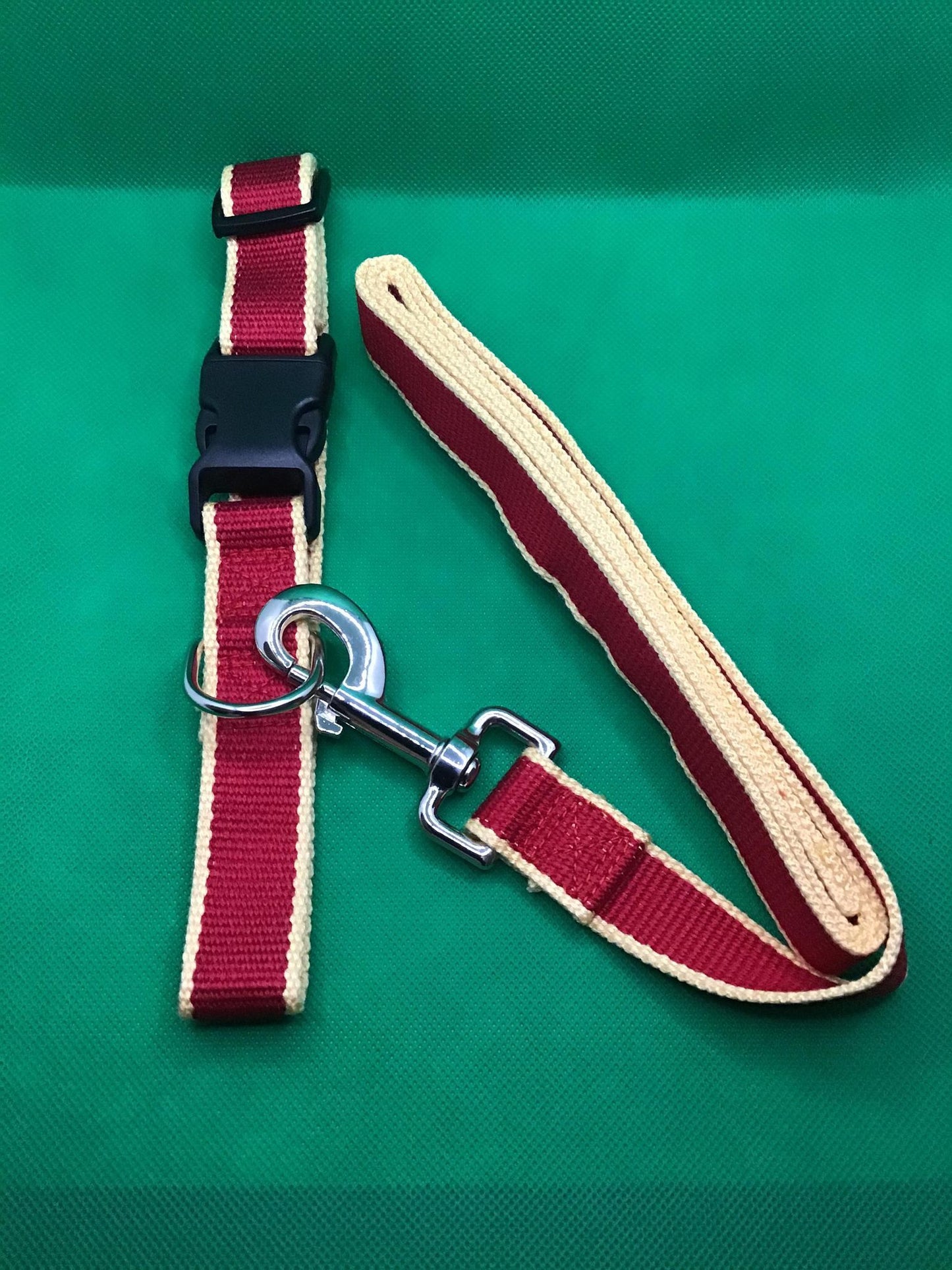 Soft Bamboo Dog Collar and Lead with Free Engraving