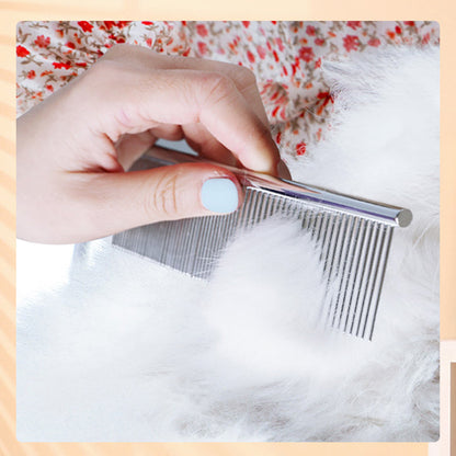 Cats Wool Pet Hair Deshedding Brush Set Comb