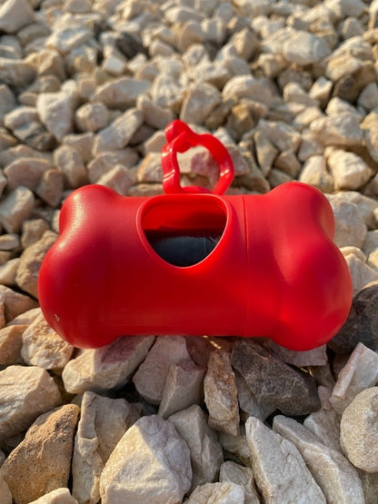 DogBone Poop Bag Dispenser with Bags