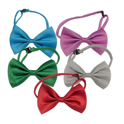 5 PCS ADJUSTABLE DOG BOW TIES (Random Colors)