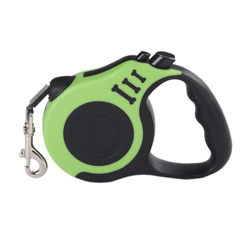 16.5FT Automatic Retractable Dog Leash Pet Collar Automatic Walking