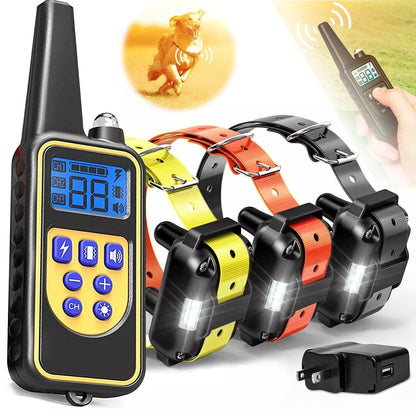 3000 FT Dog Training US Collar Rechargeable Remote Shock PET