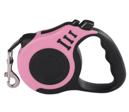 16.5FT Automatic Retractable Dog Leash Pet Collar Automatic Walking