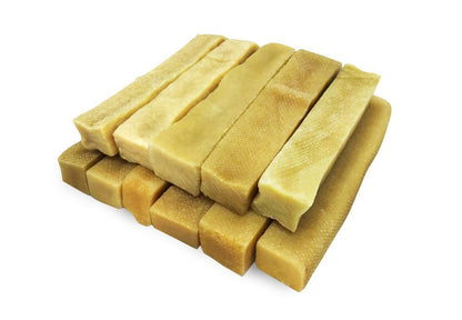 Gold Yak Chews for Large Dogs (1 lb to 5lb Bags)