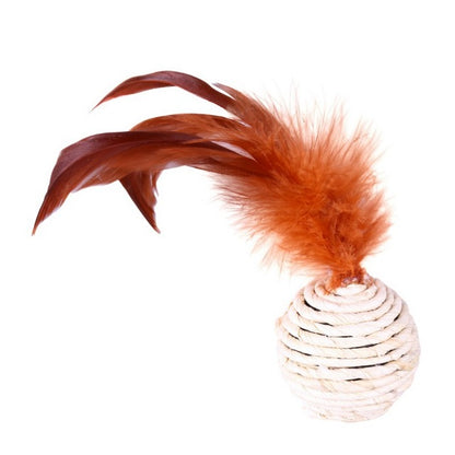 Cat Interactive Toys Set Bell Feather Funny Cat