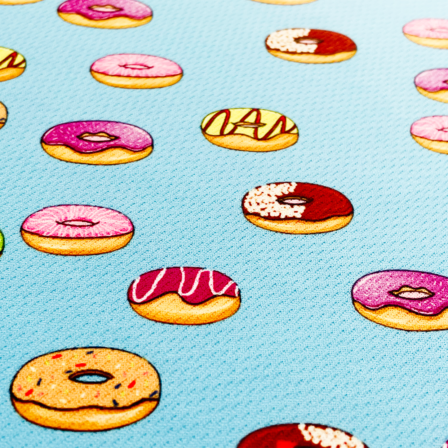 Donuts Tie On Dog Bandana