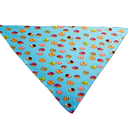 Donuts Tie On Dog Bandana