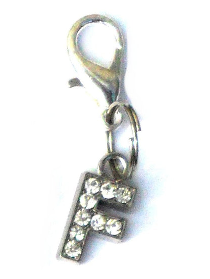 A-Z Crystal Letter Pet Charms