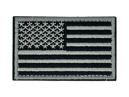 Tactical USA Flag Patch with Detachable Backing