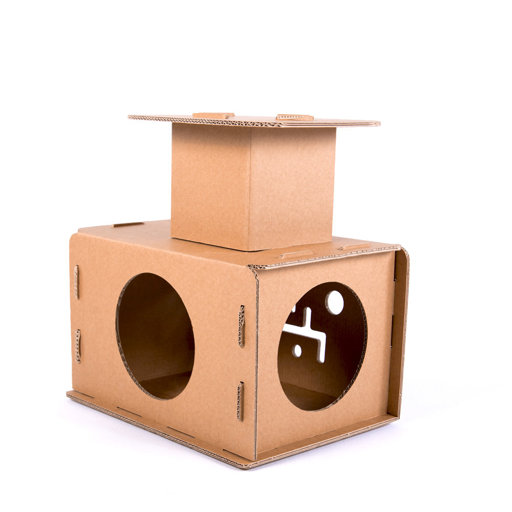 Cardboard Cat House TOM