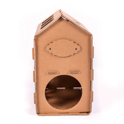 Cardboard Cat House SYLVESTER