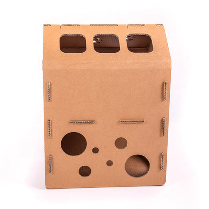 Cardboard Cat House SYLVESTER