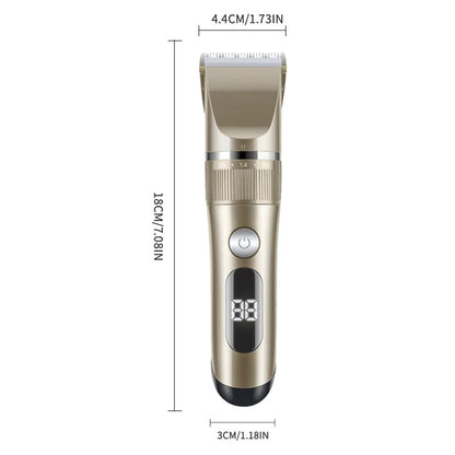 Professional Cat Dog Hair Clipper All Metal Rechargeable Pet Trimmer