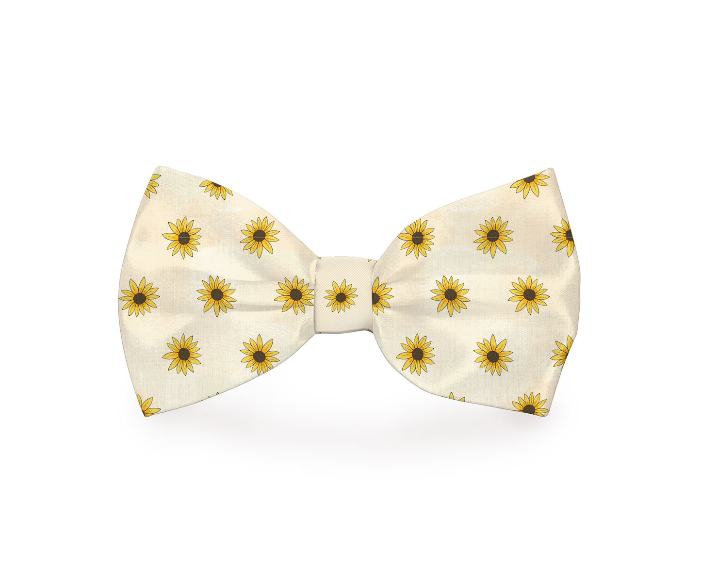 Sunflower Dog Bow Tie