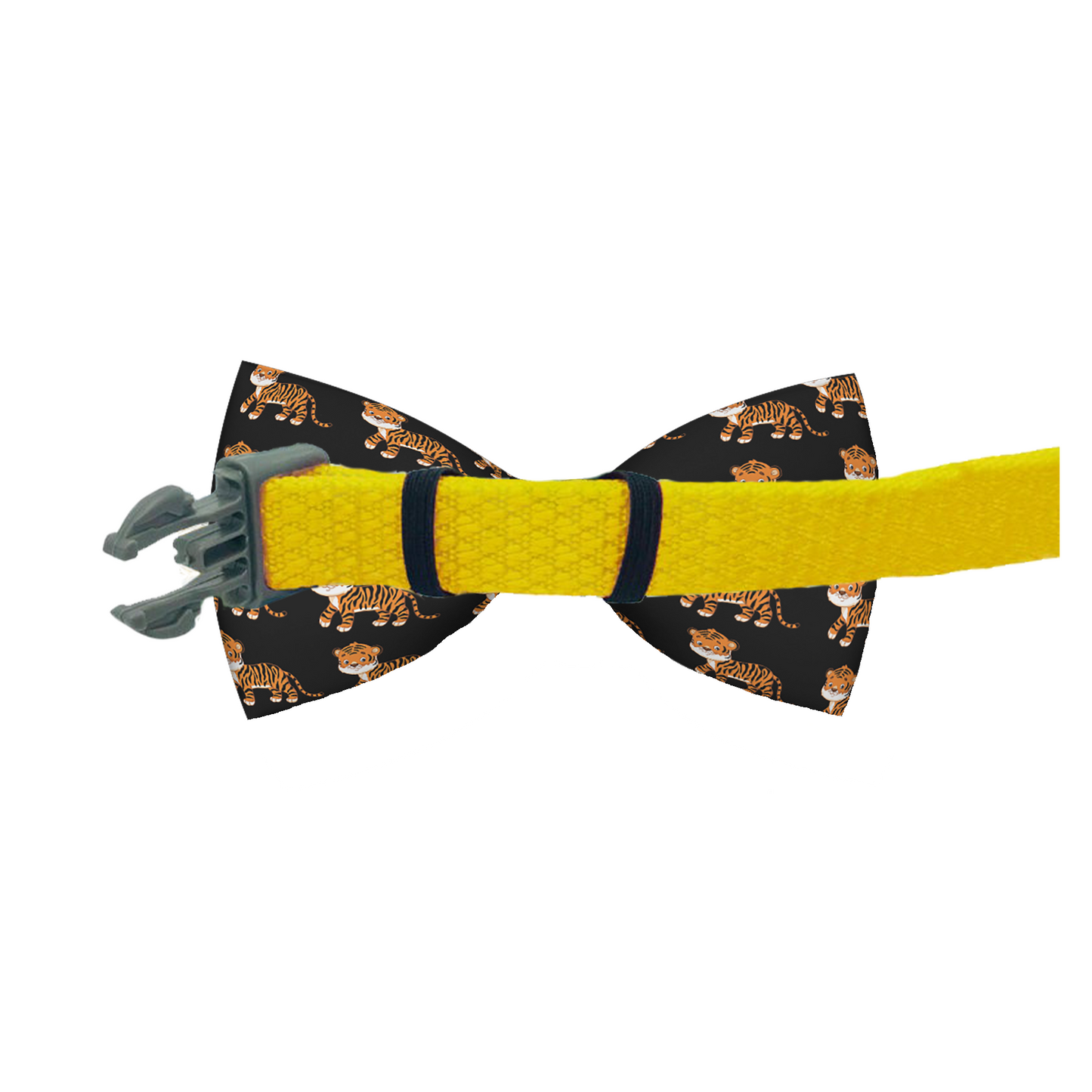 Tiger Dog Bow Tie