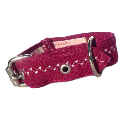 Prediletto Handmade Valentine Heart Dog Collar