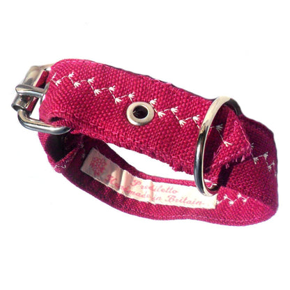 Prediletto Handmade Valentine Heart Dog Collar