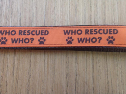 Leash/ Large/ Who Rescued Who