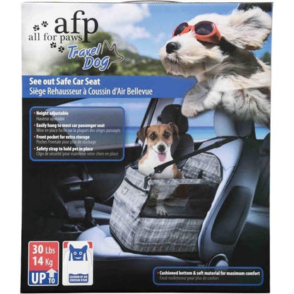 Dog Portable Car Seat - See Out Safe Air Cushion Travel Booster - All