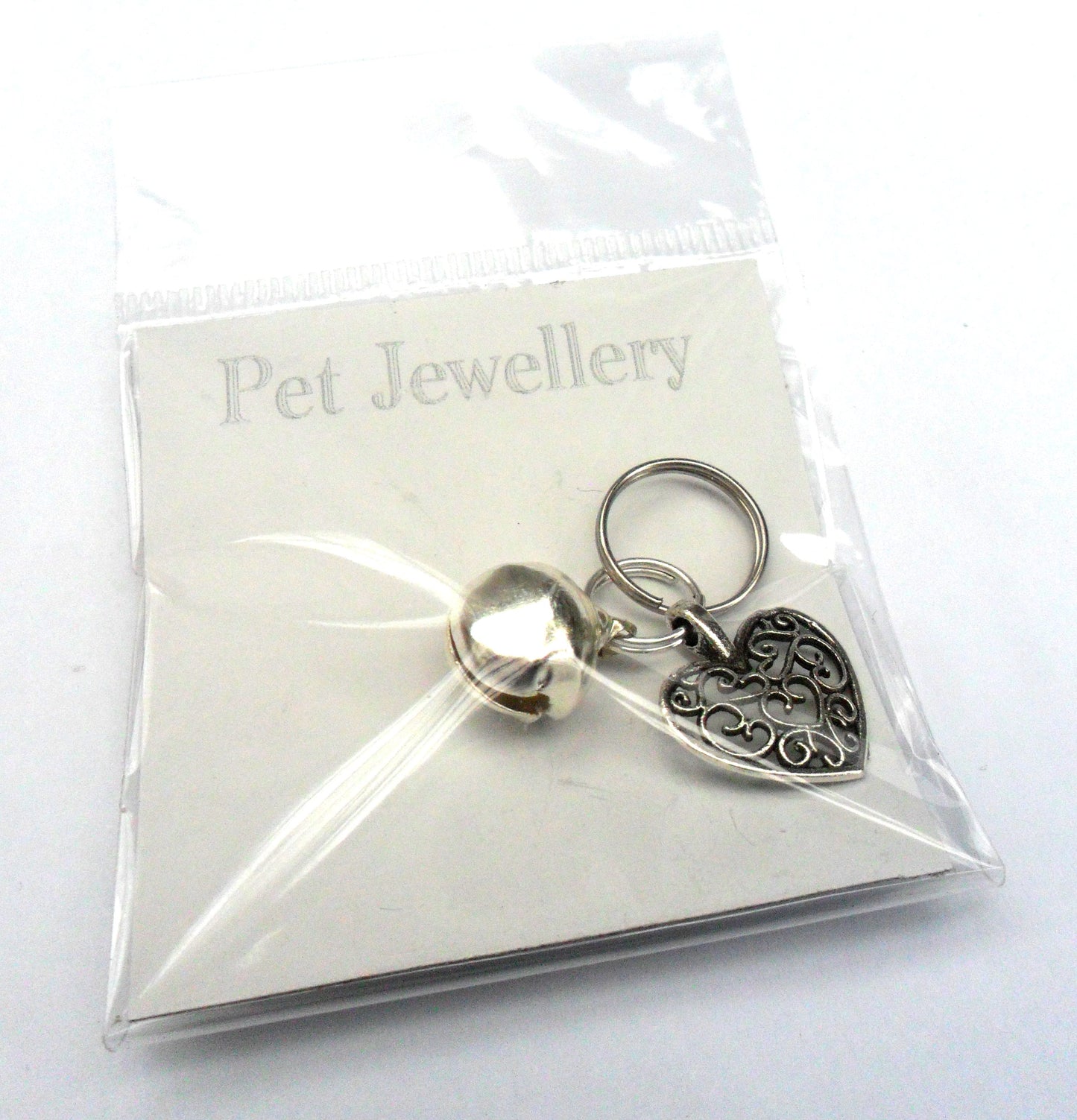 Filigree Heart Pet Charm