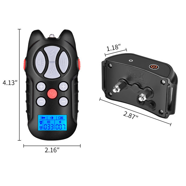 Dog Training Electric Collar with Remote Control 3 Training Modes