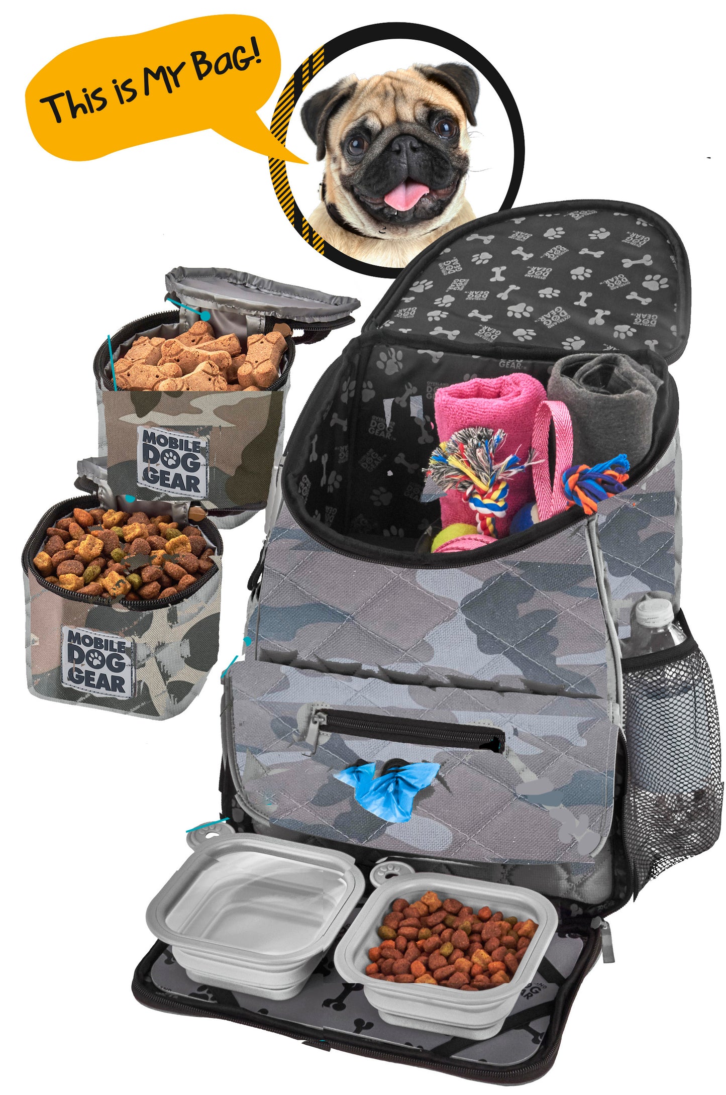 Mobile Dog Gear Weekender Backpack TM