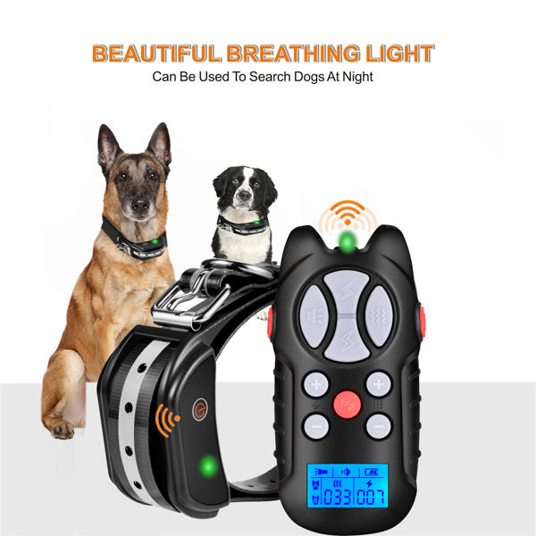 Dog Training Electric Collar with Remote Control 3 Training Modes