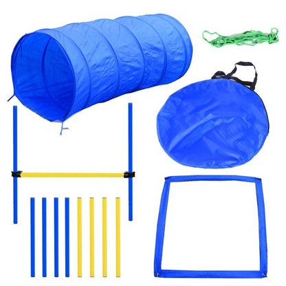 PawHut Dog Agility Starter Kit Pet Outdoor Exercise Training Set