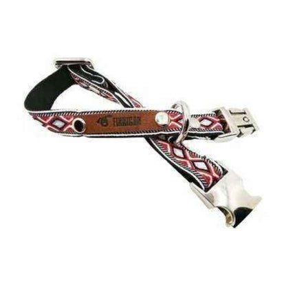 Designer Engraved Cotton Dog Collar No.19s