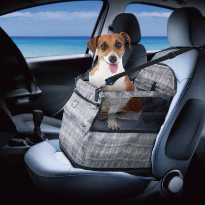 Dog Portable Car Seat - See Out Safe Air Cushion Travel Booster - All