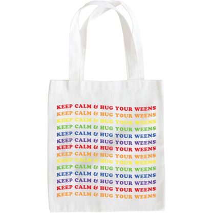 Keep Calm Wiener Dog Tote